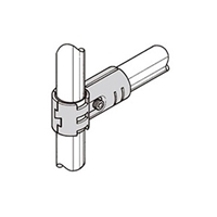 パイプラック用ヒンジメタルジョイント(黒)_選択画像02