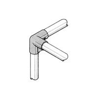 パイプラック用3方向プラスチックjoint黒_選択画像02