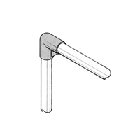 パイプラック用2方向プラスチックjoint黒_選択画像03