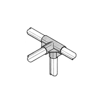 パイプラック用4方向プラスチックjoint黒_選択画像03