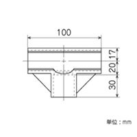 パイプラック用3方向プラスチックjoint黒_選択画像03