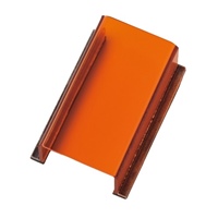 80x40x30mmスイッチカバー標識無地･透明橙