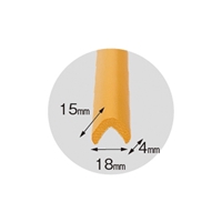 15x15x2000mm クッションガード(黄)_選択画像02