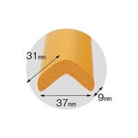 31x31x2000mm クッションガード(黄)_選択画像02
