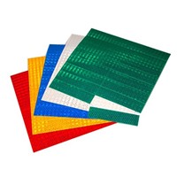 25x100mmハイレベル反射シート(16ピース/緑_選択画像02