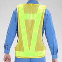 LED安全ベスト(ビッグサイズ･黄/黄)_選択画像03