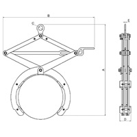 300-400mm 丸棒吊クランプ_選択画像04