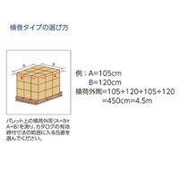 50x4600mmパレットベルト マジックタイプ黒_選択画像03