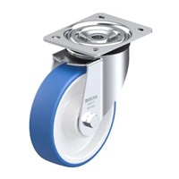 160mm キャスター(自在金具/静音快適型)