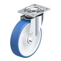 200mm キャスター(自在金具/静音快適型)