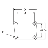 65mm キャスター(自在金具付・低床重荷重)_選択画像04