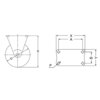 32mm キャスター(固定金具付)_選択画像03