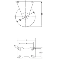 65mm キャスター(固定金具・ステンレス製)_選択画像03
