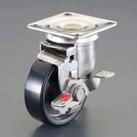 150キャスター自在金具ブレーキ付SUS製