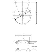 100mm キャスター(固定金具付・静電防止)_選択画像03