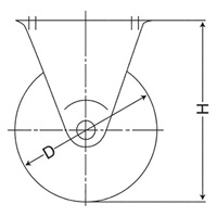 150mm キャスター(固定金具付・静電防止)_選択画像03