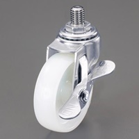 65キャスター自在ネジ式ブレーキSUS製