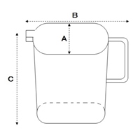 3000ml 計量カップ(プラスチック製)_選択画像03