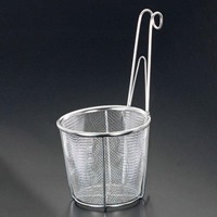 φ140x120mm 部品洗浄ざる(ステンレス製)