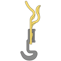 マーカーホルダー (幅広溝付ヘルメット用)_選択画像02