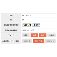 200x5.0mm 結束バンド(耐熱･耐候性/100本)_選択画像02