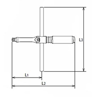 1/2in DRx264mm フリーターンクロスレンチ_選択画像04