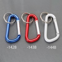 4x40mm カラビナフック(アルミ/ブル-･10個)_選択画像02