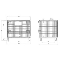 1030x 810x845mm/1000kg メッシュパレット_選択画像04
