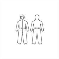 [XL] 防護服(使い捨て/液体防護用)_選択画像03