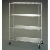 1200x460x1885メタルラック大口ゴムcaster