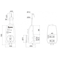 100x 95x190mm [運搬車用]荷崩れ防止ベルト_選択画像04