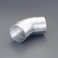 φ125mm 45゜スパイラルエルボ