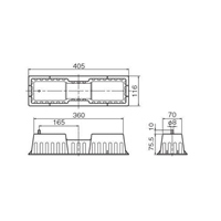 405x116x75.5mm 樹脂製エアコン架台_選択画像03