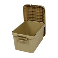 585x390x380mm 収納ケース(カーキ)_選択画像03