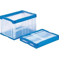 530x366x321mm/51.1L 折畳コンテナ(透明)_選択画像02