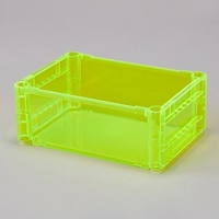 391x227x153/10Lポリカ製コンテナ(透明黄色