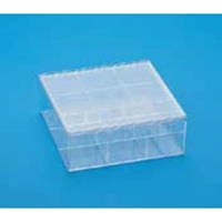 240x240x92mm小物ケース9セル蓋付スチロー_選択画像03