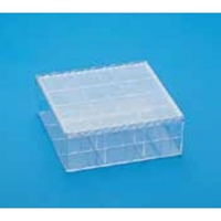 240x240x92mm小物ケース12セル蓋付スチロー_選択画像03