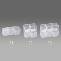 240x96x161mm小物ケース3列2段スチロール製_選択画像03