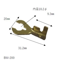 0.50-2.00mm2 クワ形端子10mm(薄型/20個)_選択画像03