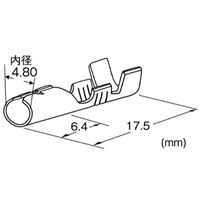 0.50-2.00mm2 ギボシ形ソケット(100個)_選択画像03