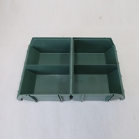 296x240x128mmパーツトレー連結(重ね置型緑_選択画像04