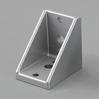 40角用 三角ブラケット(シルバー)