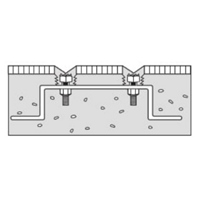 19x10x40mm Ｖ型レール用アンカー(一連)_選択画像03