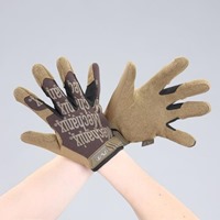[S]手袋･メカニック(合成革/茶)