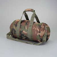 406x228x228mm/21.0Lボストンバッグ(迷彩柄