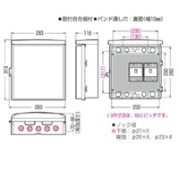 293x313mmウォールボックス(防雨型)_選択画像04
