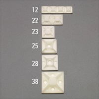 38.5x38.5結束バンド用ベース(粘着付/100個_選択画像03