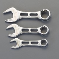 3本組片目片口スパナ(ショートサイズ)