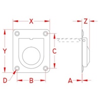 55.6x63.5mm埋込みリフトハンドル(SUS製_選択画像04